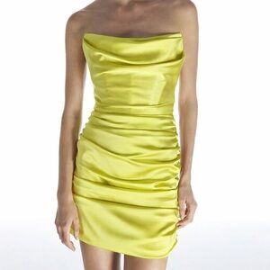 Gigii’s Doulzen Iconic Satin Mini Dress Size Small NWT